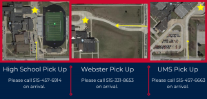 Grab and go map locations