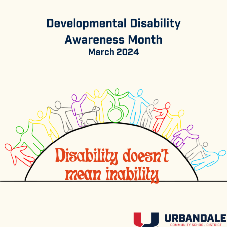 Developmental Disabilities Awareness Month Urbandale Schools