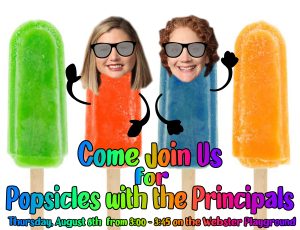 Popsicles with the Principals