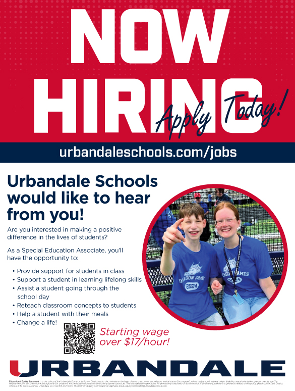 Urbandale Schools Now Hiring 7.31.24 RGB