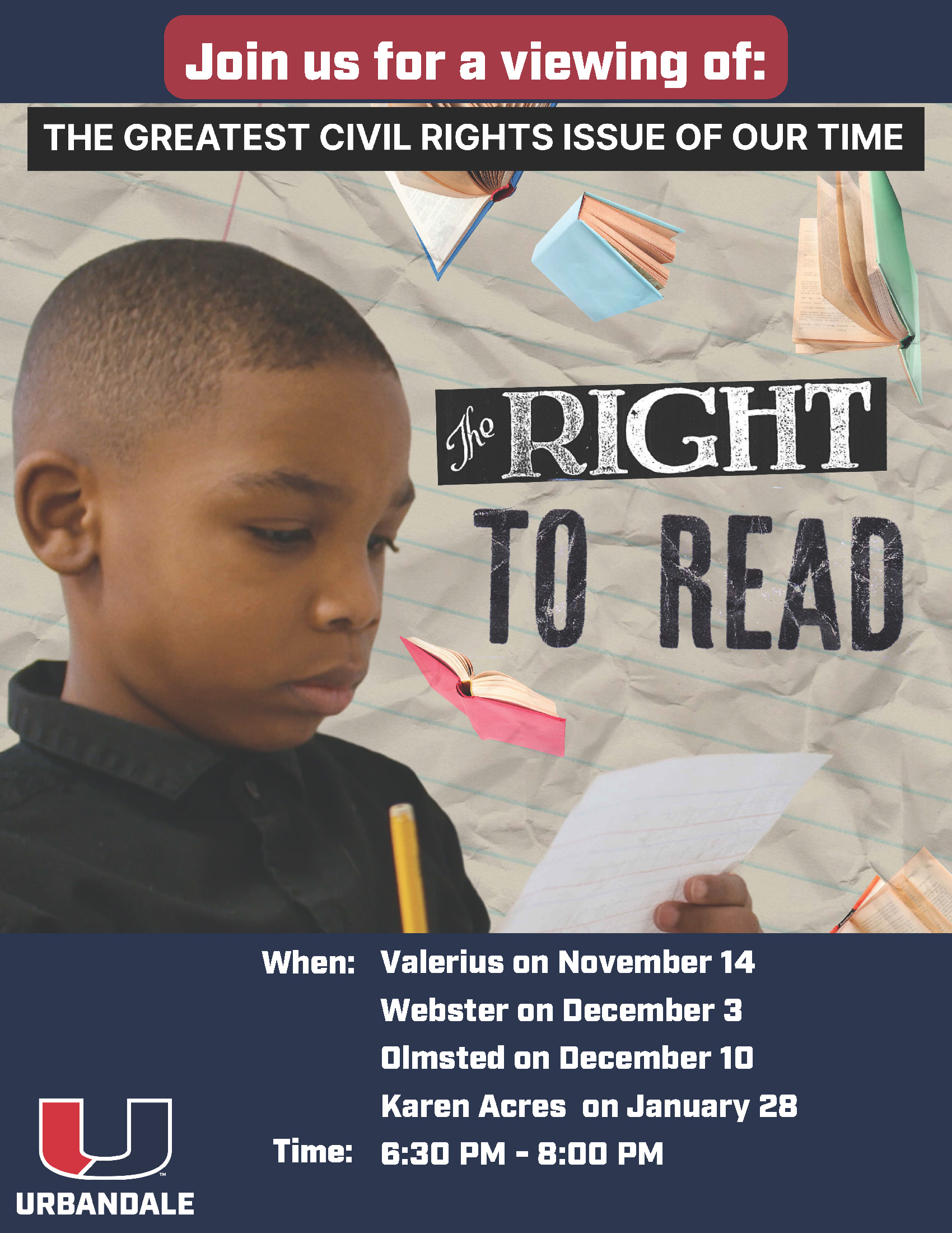 Right to read flyer