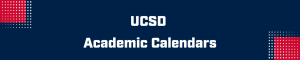 UCSD Calendars header